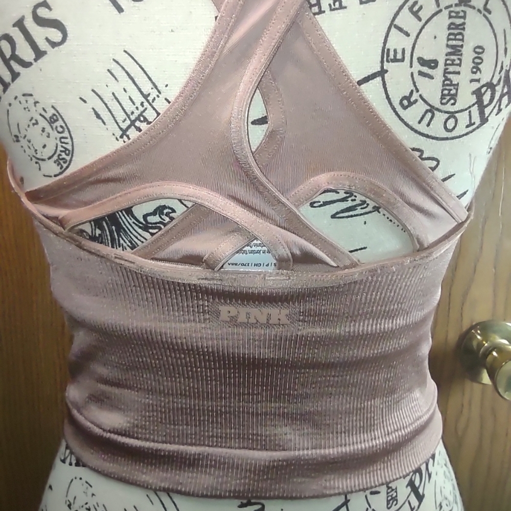 Sm. Tan Sleeveless Top - Picture 6 of 10